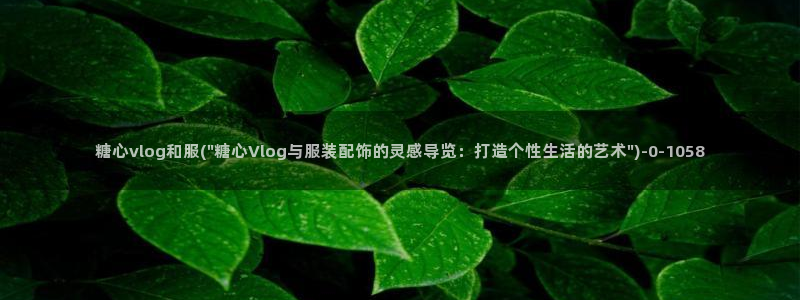 糖心vlog在线