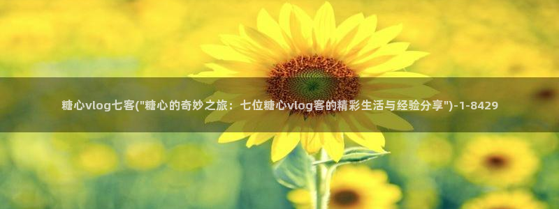 糖心vlog现在该看糖心了
